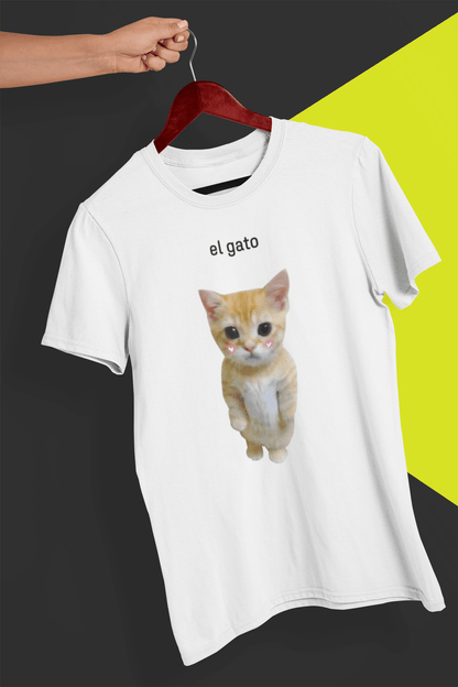 Adorable El Gato T-Shirt - ZeitgeistZest