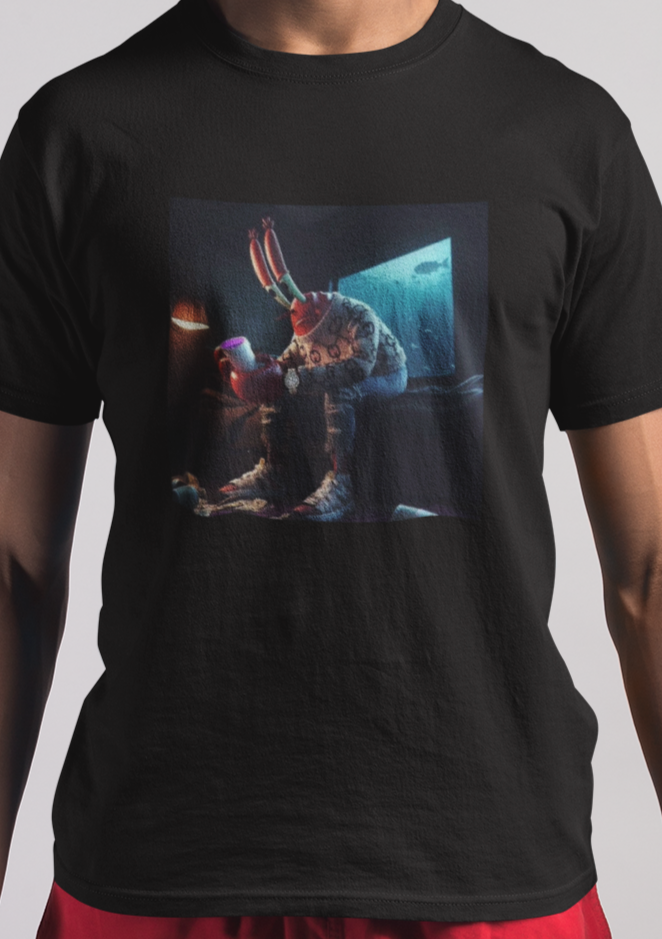 Mr Krabs AI T-Shirt - Zeitgeist Zest