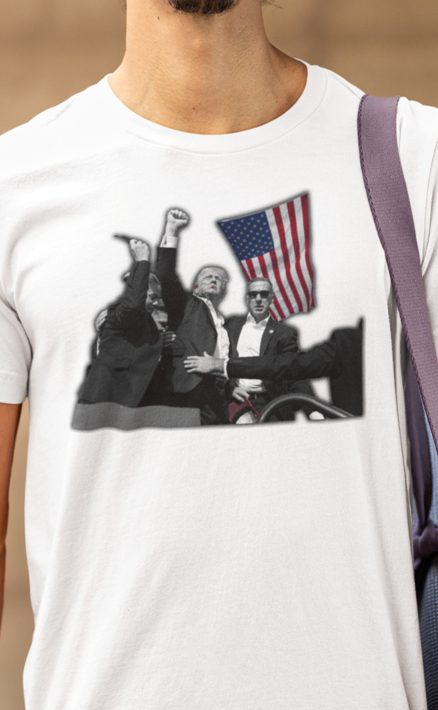 Donald Trump Fight T-Shirt - ZeitgeistZest