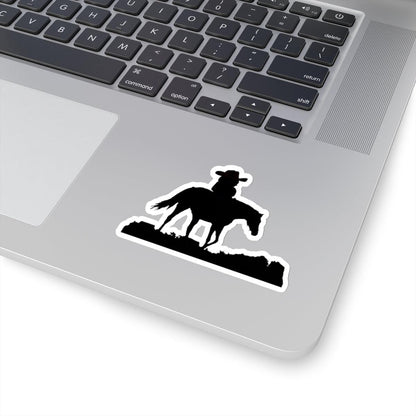 Cowboy Apu Apustaja Riding Horse Sticker - ZeitgeistZest