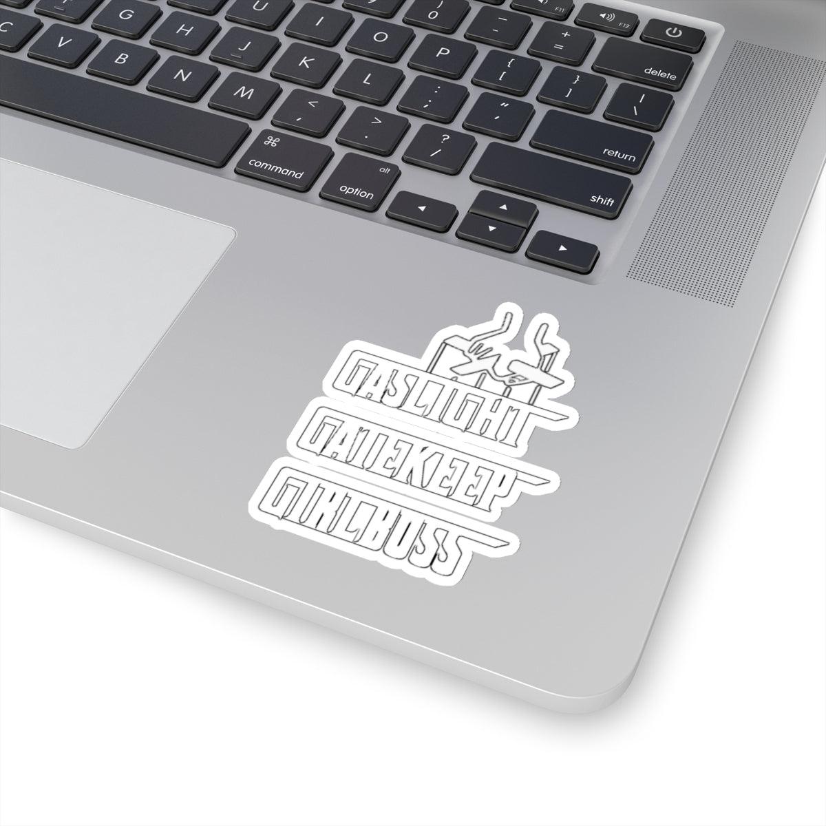 Godfather Gatekeep Girlboss Sticker - ZeitgeistZest