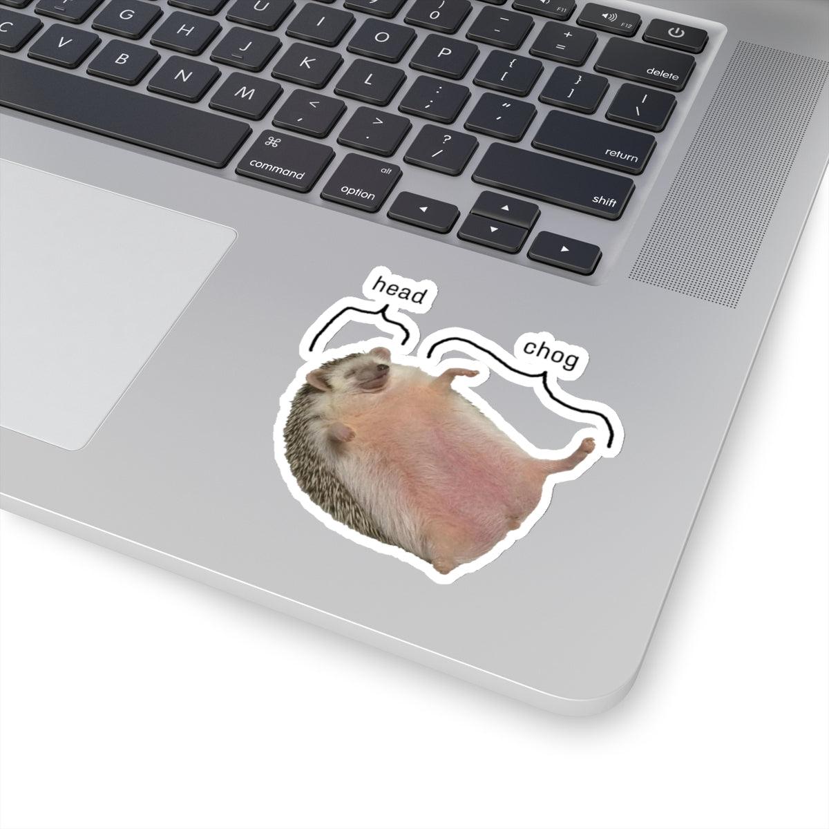 Head Chog Sticker - ZeitgeistZest