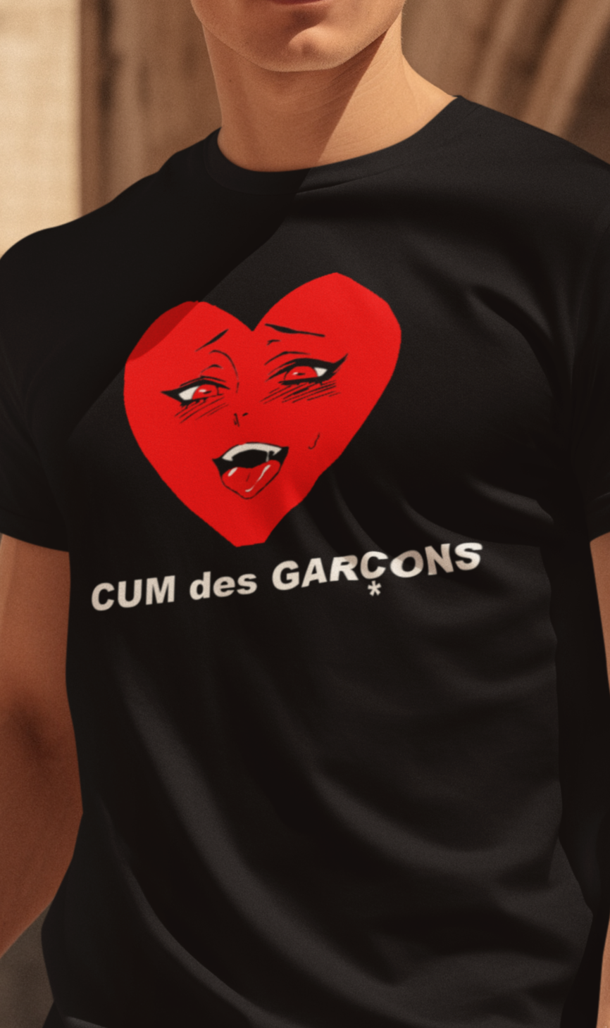 Cum des Garçons T-Shirt - ZeitgeistZest