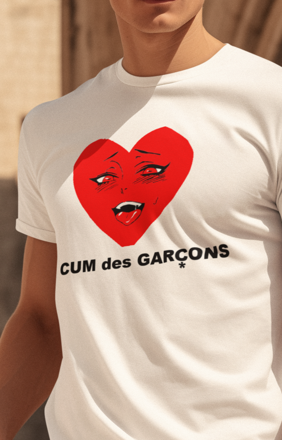 Cum des Garçons T-Shirt - ZeitgeistZest