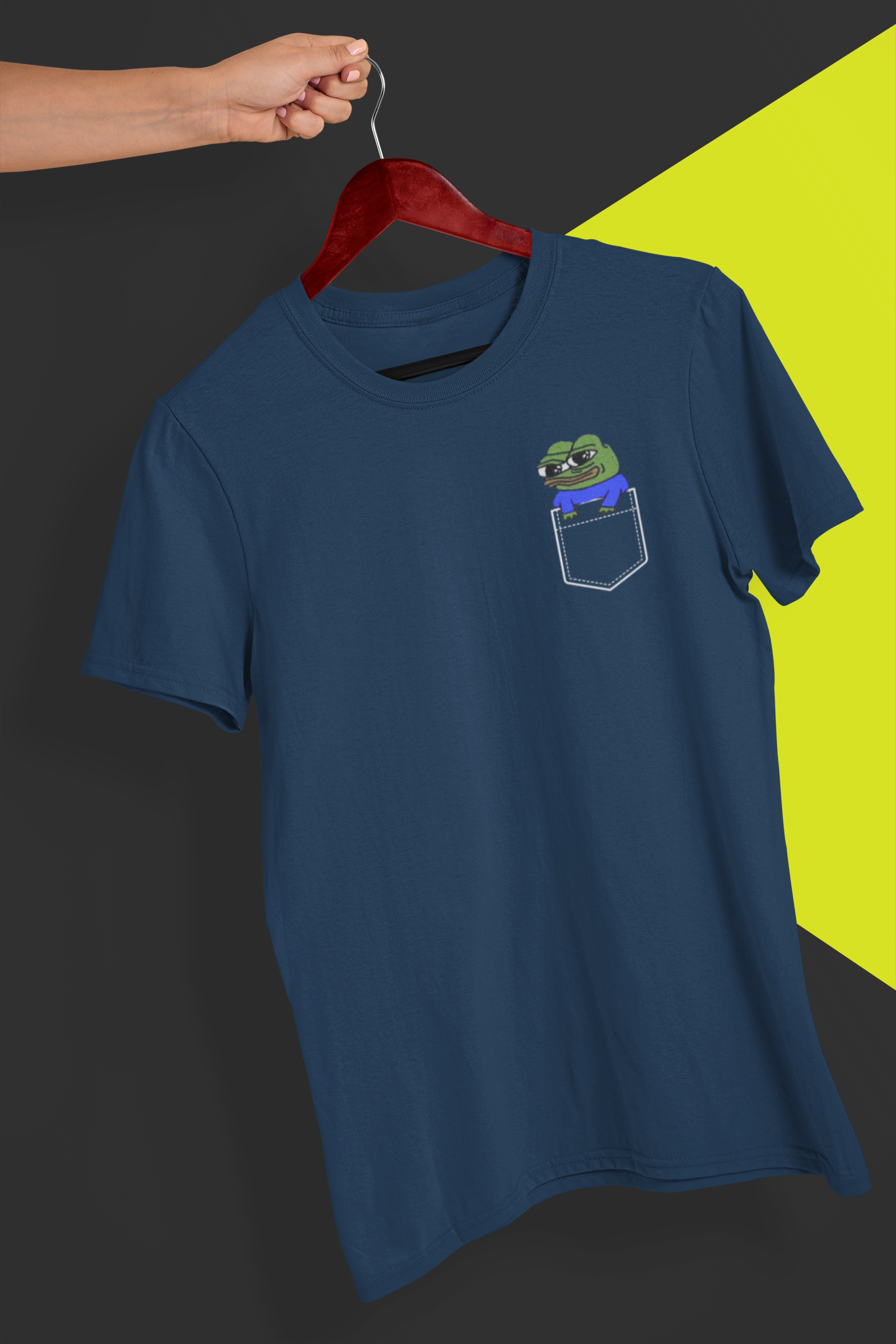 Pocket Peepo T-Shirt, Cute Pepe The Frog Shirt, Adorable Apu Apustaja Shirt, Funny Pepe in the pocket Tee, Unisex Cute Frog T - ZeitgeistZest