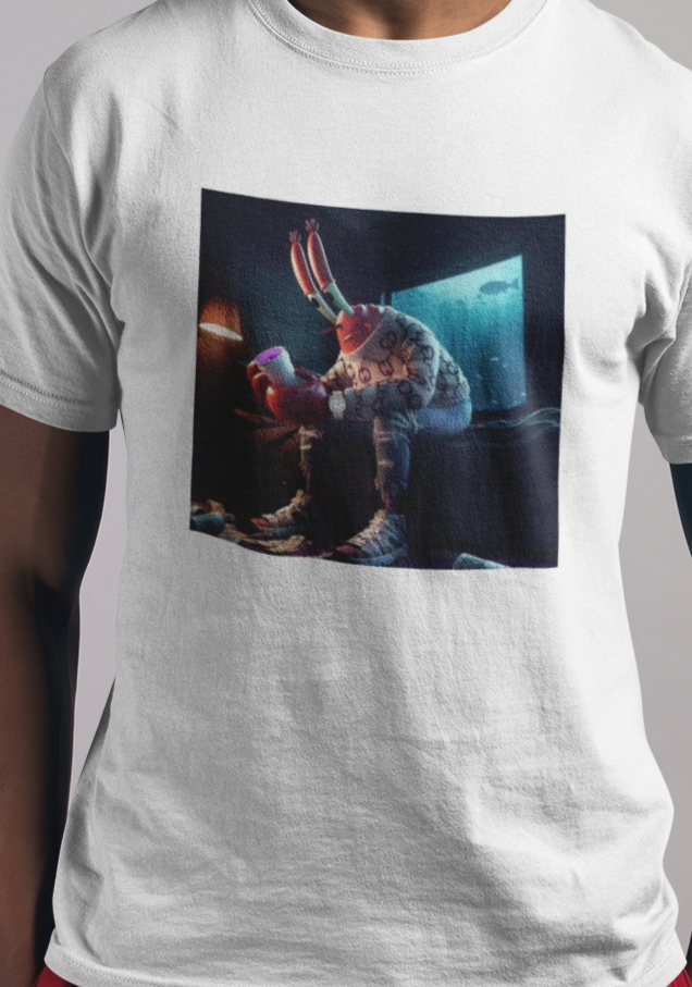 Mr Krabs AI T-Shirt - Zeitgeist Zest