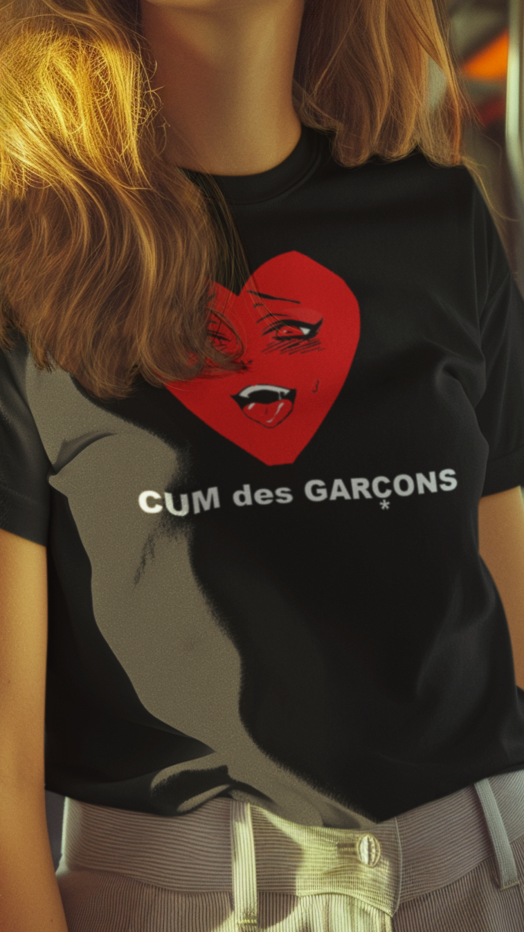 Cum des Garçons T-Shirt - ZeitgeistZest