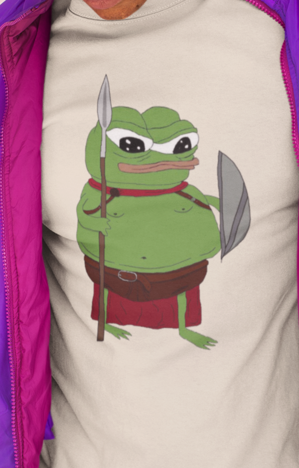 Spartan Warrior Peepo T-Shirt