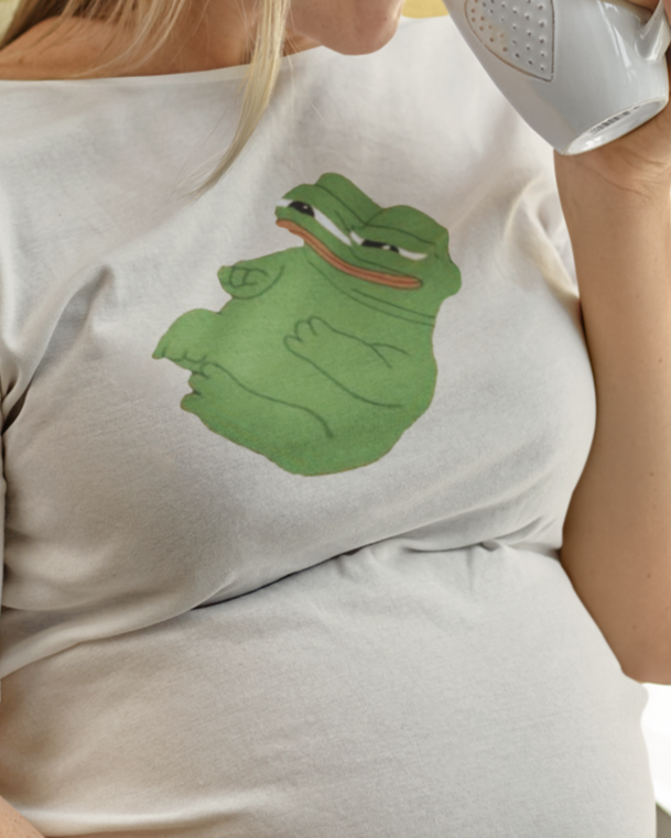 Baby Peepo T-Shirt, Cute Pepe The Frog Shirt, Adorable Apu Apustaja Shirt, Funny Pepe Baby, Unisex Cute Frog T - ZeitgeistZest