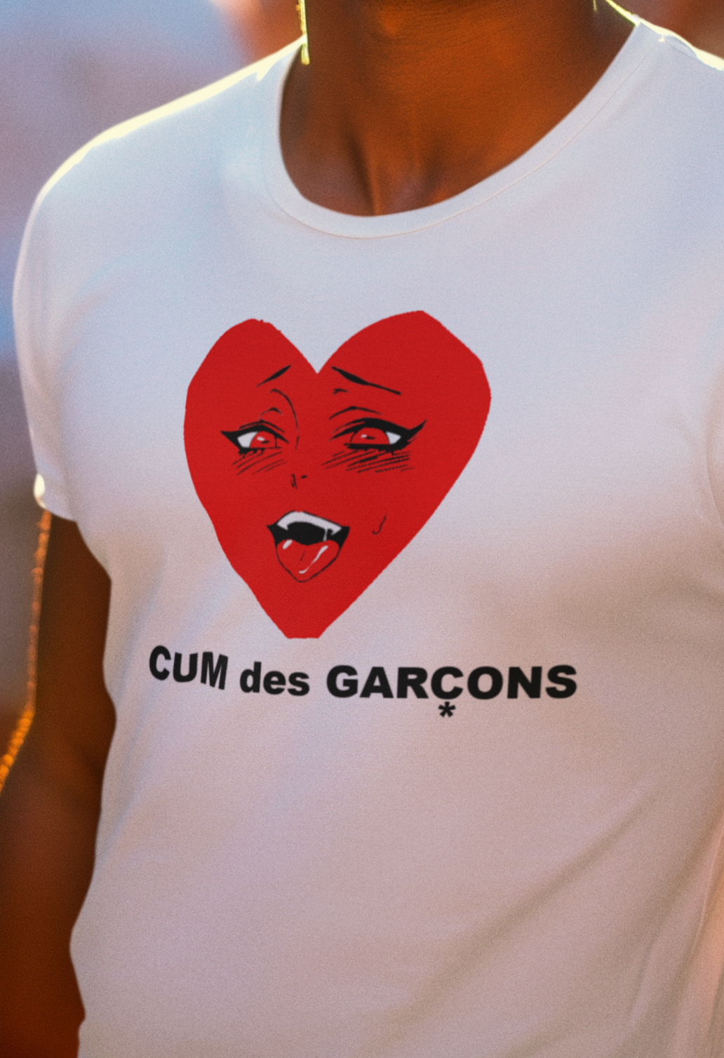 Cum des Garçons T-Shirt - ZeitgeistZest