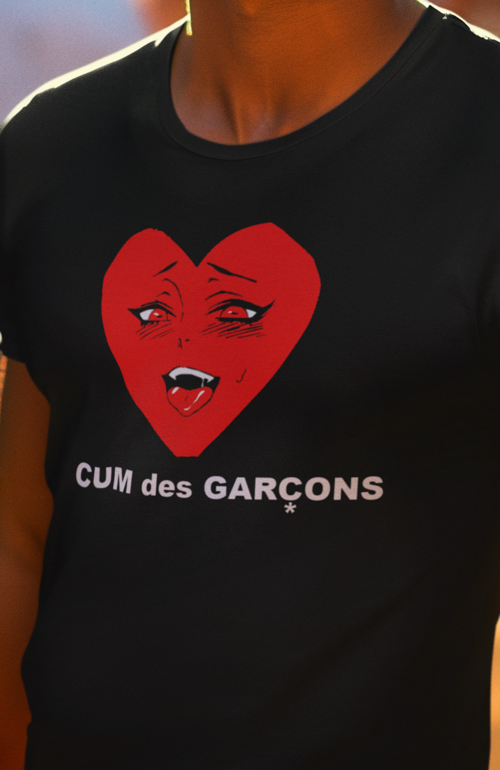 Cum des Garçons T-Shirt - ZeitgeistZest